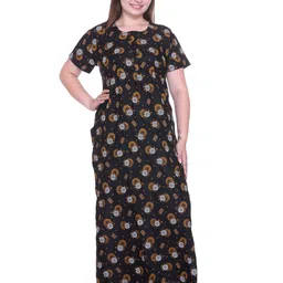 FIRST SLEEP Printed Maxi Nightdress-picture-31