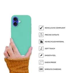 SPRIG Solid Printed iPhone 16 Plus Bumper Case Mobile Accessories image 4