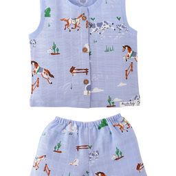 Honcho Baby Print Organic Cotton Top-picture-22