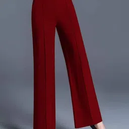 SWADESI STUFF Women Relaxed Easy Wash Trousers-image-67