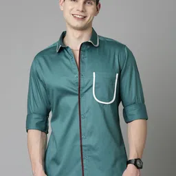 Kook N Keech Men Standard Opaque Casual Shirt-image-14