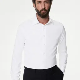 Marks & Spencer Men Slim Fit Opaque Casual Shirt-45
