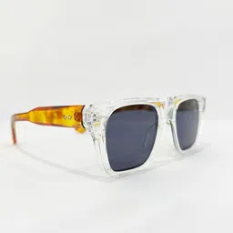ZAADRAN Unisex Round Sunglasses with Polarised and UV Protected Lens image 3