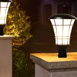 KINIS Black 2 Pieces Frustum Rust-Resistant Outdoor Lamps-image-94