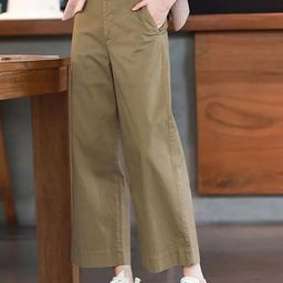 Outzidr Women Original Chinos Trousers-image-68