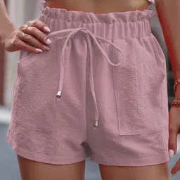 CORSICA Women Relaxed Fit Regular Shorts-picture-29