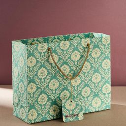 Fabindia Floral Printed Swagger Handheld Bag-3