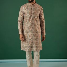 Anouk Men Sequinned Kurta-49