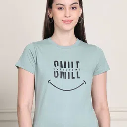 PUELLA Women Typography Printed Round Neck T-shirt-picture-33