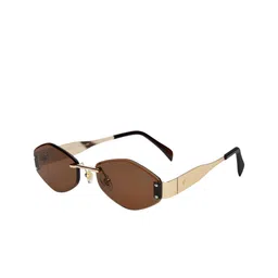 HASHTAG EYEWEAR Unisex Other Sunglasses With UV Protected Lens SEWA-98265-BRN-image-19