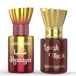 ADILQADRI Shanaya & Lavish Musk Set Of 2 Long-Lasting Roll-On Attar - 5.5ml Each image 1