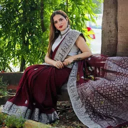 Visit Wear Woven Design Zari Pure Silk Banarasi Saree-picture-40