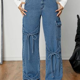 HERE&NOW Women High-Rise Relaxed Fit Clean Look Jeans-picture-40