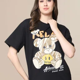 Dreambe Women Printed T-shirt-picture-35