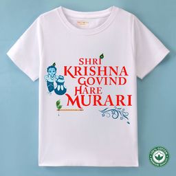 BLUSHES Kids Graphic Printed Round Neck Cotton T-shirt-image-38