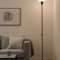 THE ARTMENT Black & White Glowis Semi-Sphere Artment Uplighter Floor Lamp-image-6