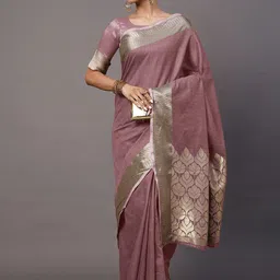 KALINI Zari Taant Saree-image-66