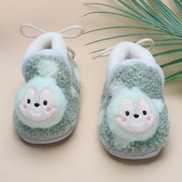 Baby Moo Girls Cotton Booties-20