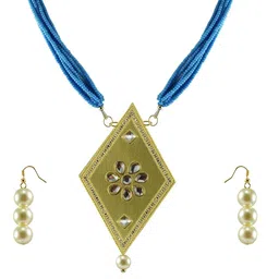 Vidhya Kangan Gold-Toned Brass Necklace-image-59