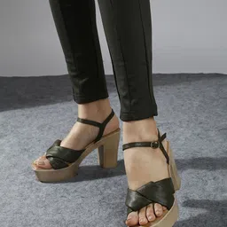 Inc 5 Flatform Gladiators with Buckles-picture-22