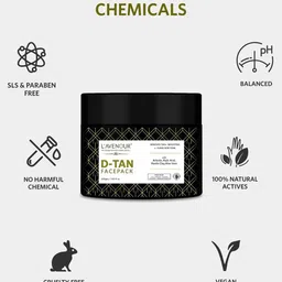 L'AVENOUR Set Of 2 D-Tan Face Pack For Tan Removal With Aloe Vera - 200 g Each image 3
