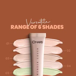 MARS Wonder Cover Full Coverage Long Lasting Liquid Concealer - 12ml - 06 image 4