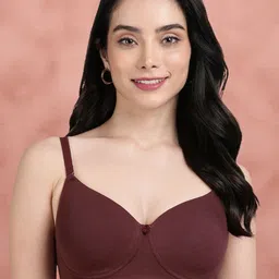 Susie Bra Medium Coverage Lightly Padded Cotton T-shirt Bra-picture-8
