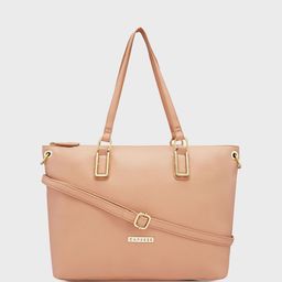 Caprese Women Solid Structured Leather Shoulder Bag-44