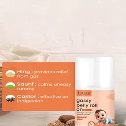 Tutots Set Of 2 Gassy Belly Roll On- 40 ml Each image 2
