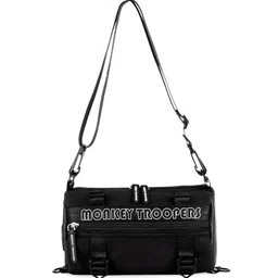 MONKEY TROOPERS Unisex Typography Printed Bowling Sling Bag-32