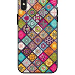 QRIOH Quirky Printed iPhone X Back Case Mobile Accessories-picture-0
