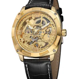 FORSINING Men Dial & Leather Straps Analogue Watch FSG8157M3B1-image-75