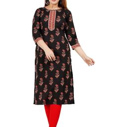 Saanvi Collection Women Viscose Rayon Anarkali Kurtas-image-34