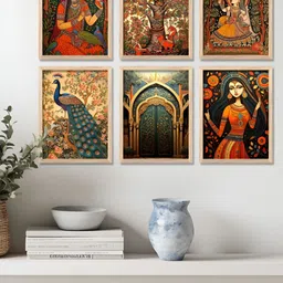 Kotart Brown 6 And More Pieces Wood Abstract Wall Art-image-11
