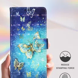 PEEPERLY Abstract Printed iPhone 15 Pro Max Flip Case Mobile Accessories image 5
