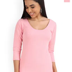 Selfcare Pack of 2 Ribbed Thermal Tops-picture-14