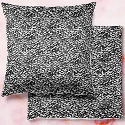 ArtzFolio Multicoloured Set of 2 Velvet Square Cushion Covers-54