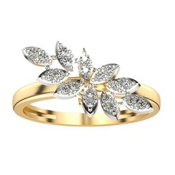 VALANOVA Women Yellow Ring Diamond-picture-32