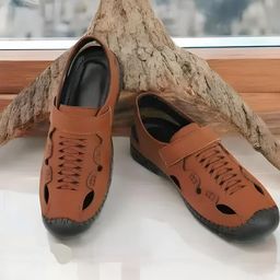 Overstar Men Tan Sandals-image-83