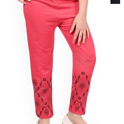 BAESD Girls Pack Of 2 Printed Cotton Lounge Pants-picture-48