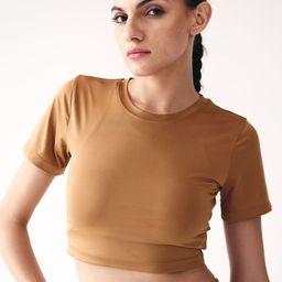 WiseLife Women Round Neck CropTop-image-77