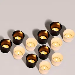 Imvelo Green your hygiene White 12 pieces Tea Light Candle-picture-17
