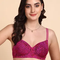 Dressberry Lightly Padded Everyday Printed Bra-51