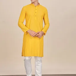 Anouk Men Thread Work Kurta-12