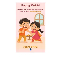 Anouk Set Of 3 Rakhi & Greeting Card With Pooja Thali image 2