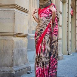 ODETTE Satin Saree-image-92