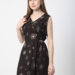 R&B Women Ethnic Motifs Printed A-Line Dress-picture-48