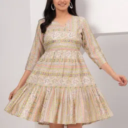 KALINI Women Modal Printed Tunic-image-49