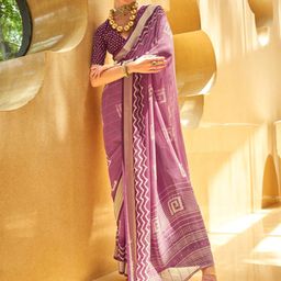 Anouk Ethnic Motifs Bagru Saree-picture-35