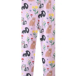 LULU & SKY Printed Mid-Rise Ankle-Length Leggings-44
